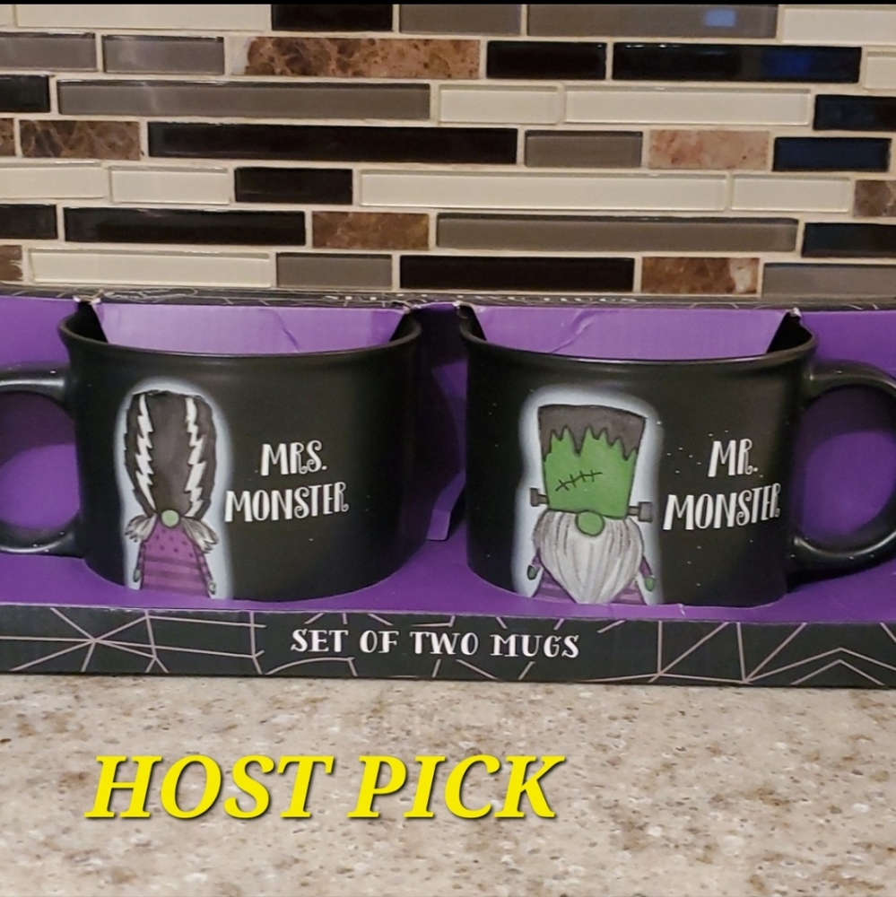 Monster gnomes Mug set